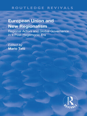 cover image of European Union and New Regionalism